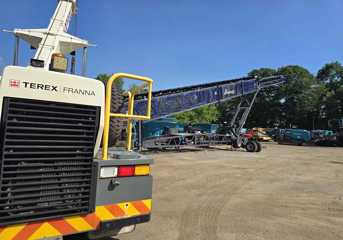 Franna And ProStack In Connecticut 