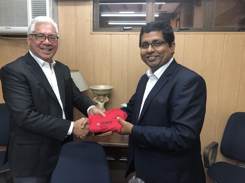 Gabriel Intengan President and CEO of Sunstate Machinery Corporation and Jaideep Shekhar Managing Director - MP India South East Asia Middle Ea Gabriel Intengan President and CEO of Sunstate Machinery Corporation and Jaideep Shekhar Managing Director - MP India South East Asia Middle Ea
